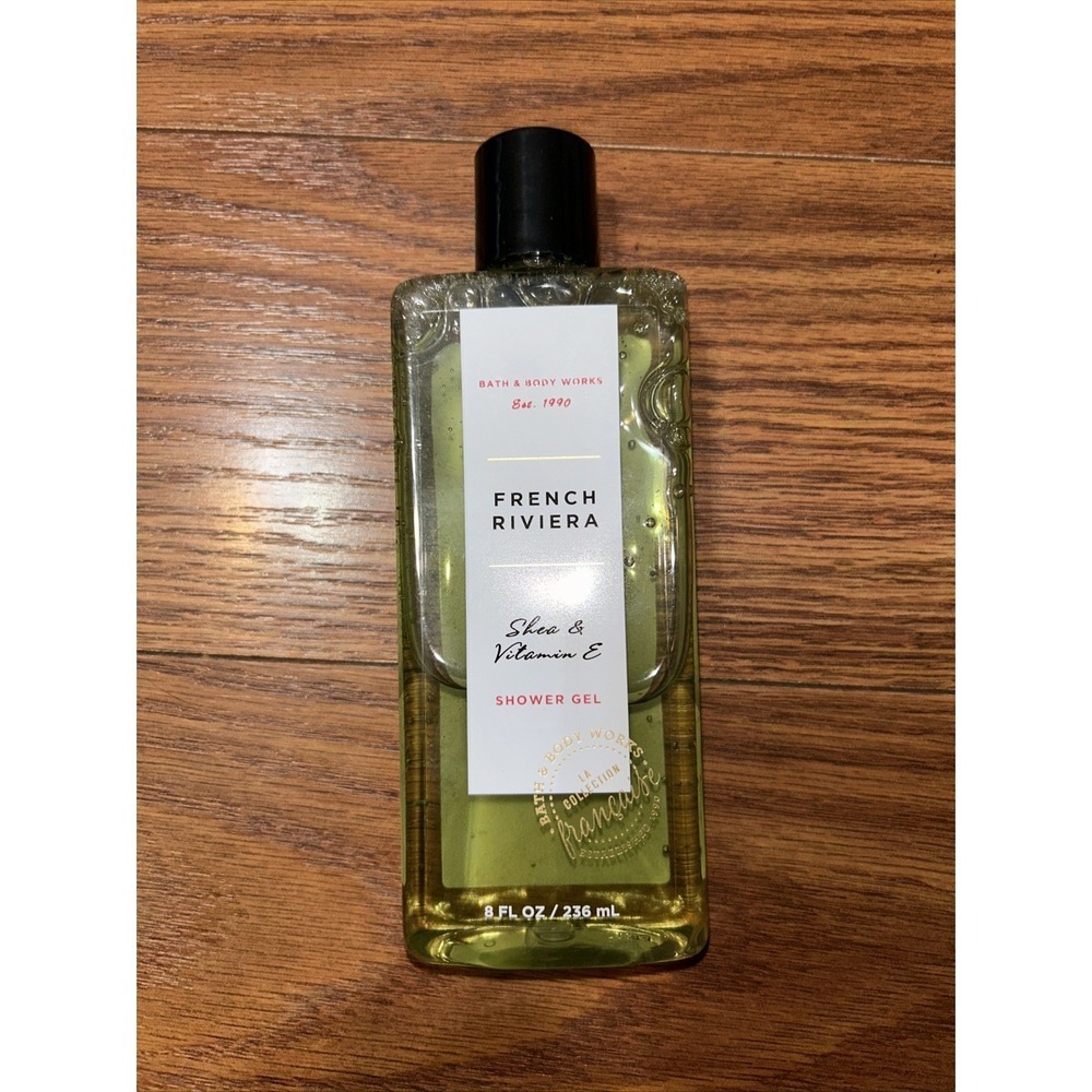 Bath & Body Works French Riviera Shower Gel 8.0 Fl Oz NOS, Discontinued